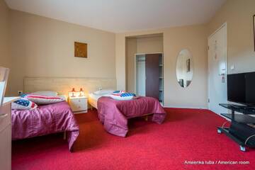 Фото номера Двухместный номер с 2 отдельными кроватями Отель Päeva Villa г. Хаапсалу 23