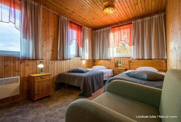 Фото номера Двухместный номер с 2 отдельными кроватями Отель Päeva Villa г. Хаапсалу 46