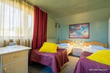 Фото номера Двухместный номер с 2 отдельными кроватями Отель Päeva Villa г. Хаапсалу 19