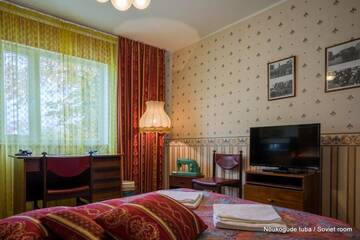 Фото номера Двухместный номер с 1 кроватью Отель Päeva Villa г. Хаапсалу 6