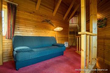 Фото номера Семейный люкс с балконом Отель Päeva Villa г. Хаапсалу 8