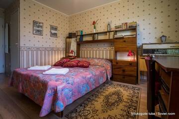 Фото номера Двухместный номер с 1 кроватью Отель Päeva Villa г. Хаапсалу 5